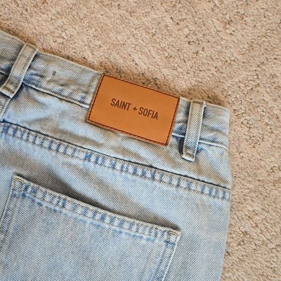 Saint +Sofia | Wide Leg Jeans - Picture 10 of 12